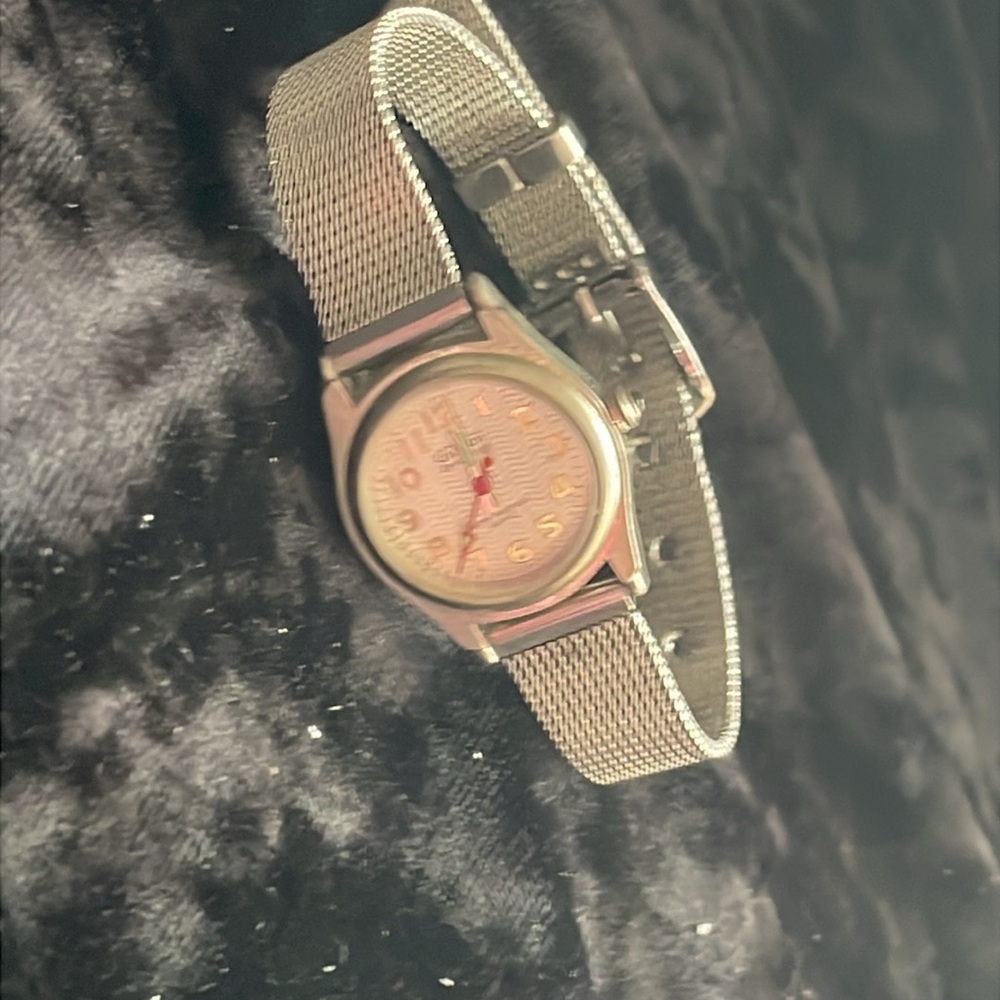 Silver Mesh Strap Watch - Picture 5 of 5